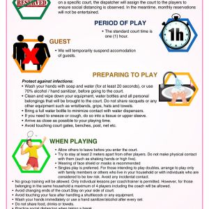 Badminton Guidelines under GCQ