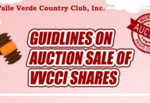 GUIDELINES ON AUCTION SALE OF VVCCI SHARES