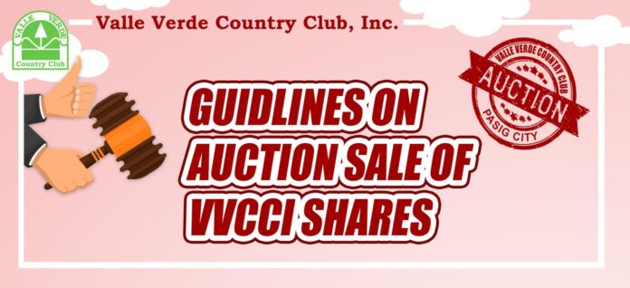 guidelines on auction sale for featured image on website
